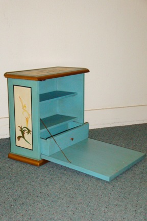 Rummage Sale Auction: Decorative Cabinet front