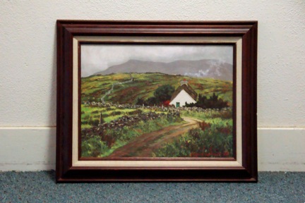 Rummage Sale Auction: Cottage landscape