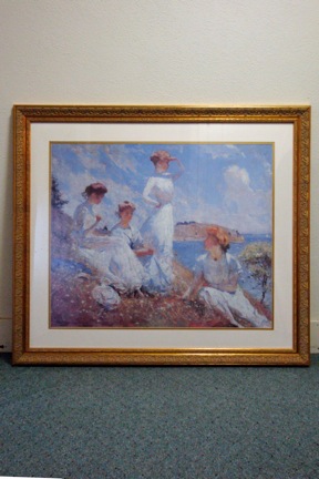 Rummage Sale Auction: Four Ladies by the Water